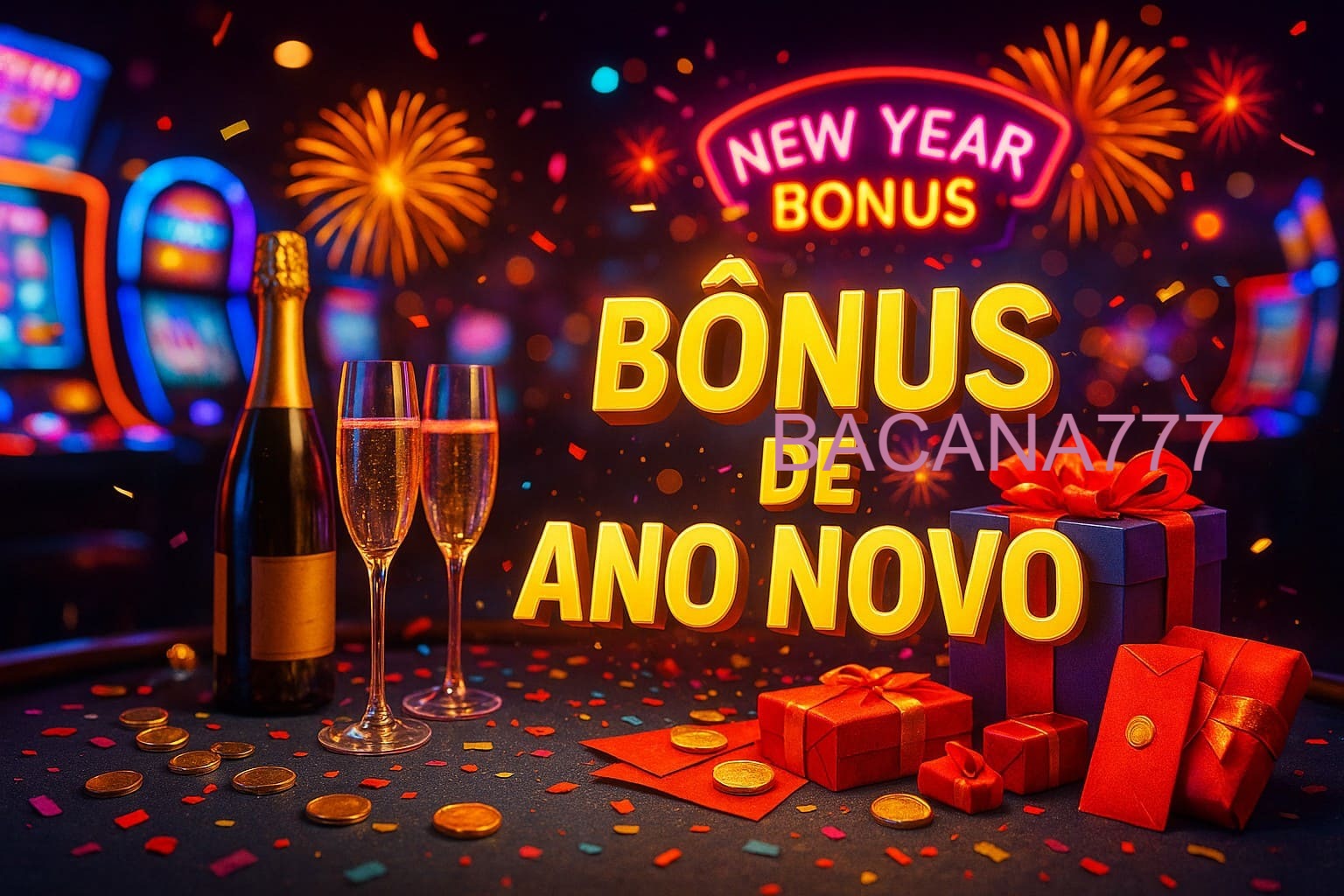 Promoções de Ano Novo no BACANA777